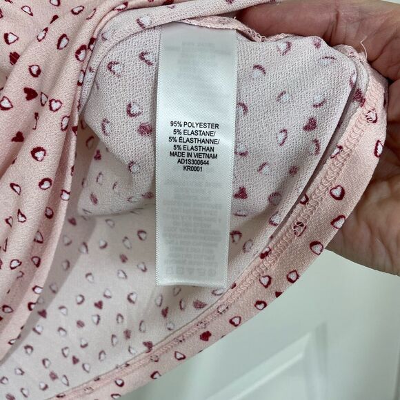 NWT Adrianna Papell Moss Crepe Ruffle Neck top size Large - Picture 4 of 7